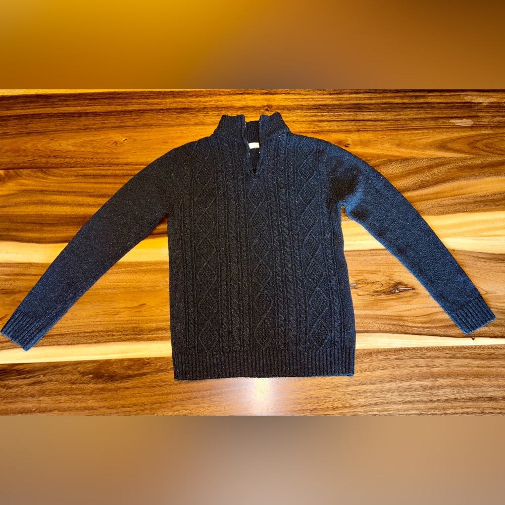 Classic Black Turtleneck Sweater for Men